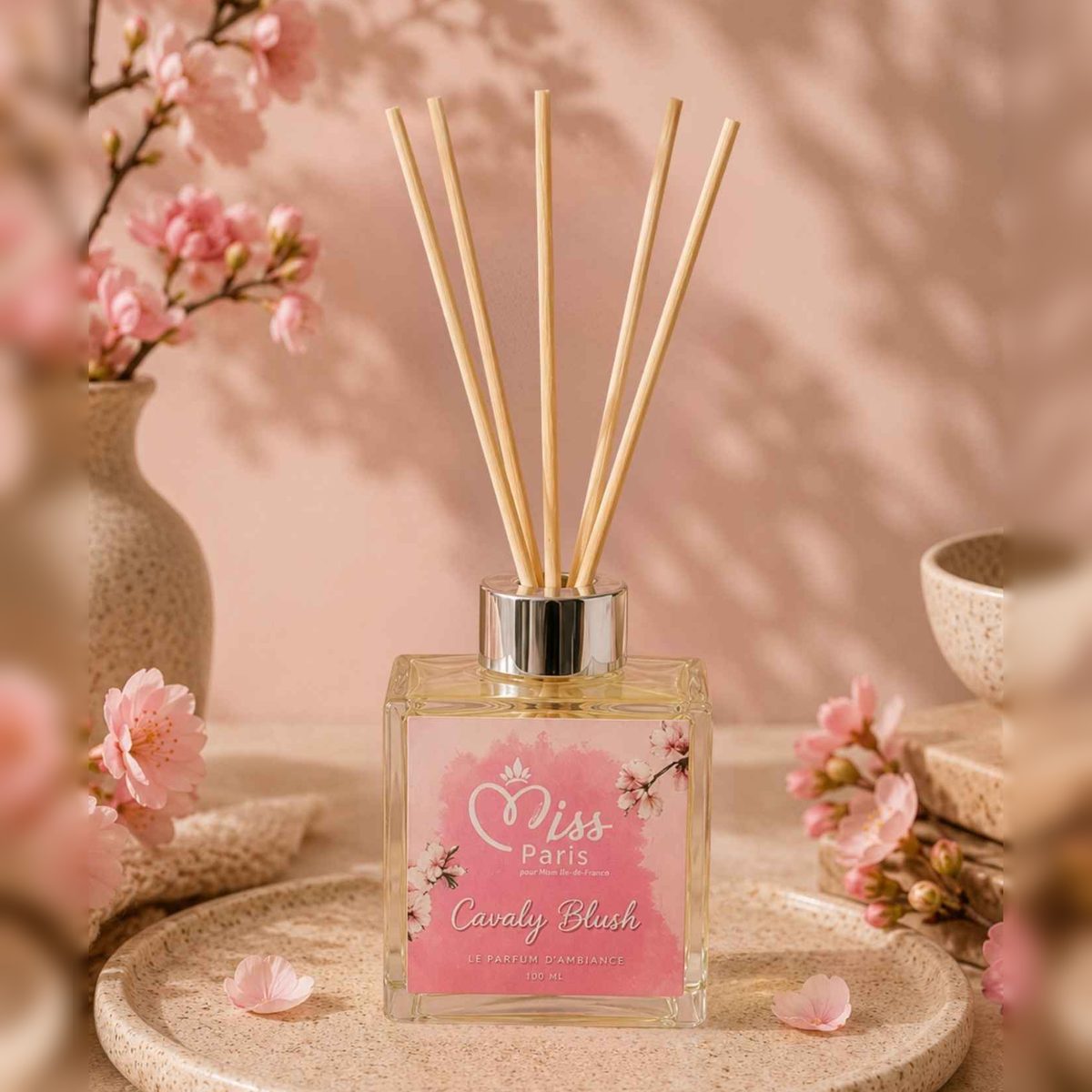 Vase à capillarité Cavaly Blush Miss Paris Vase à capillarité Cavaly Blush Miss Paris